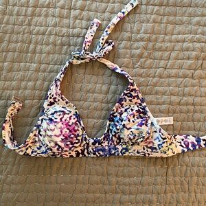 Athleta Bikini Halter Top Swimsuit XS